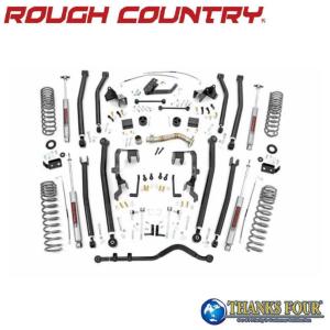 ROUGH COUNTRY] 4インチリフトアップキット 左ハンドル用 プレミアムN3