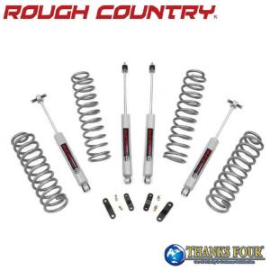 ROUGH COUNTRY] 4インチリフトアップキット 左ハンドル用 プレミアムN3
