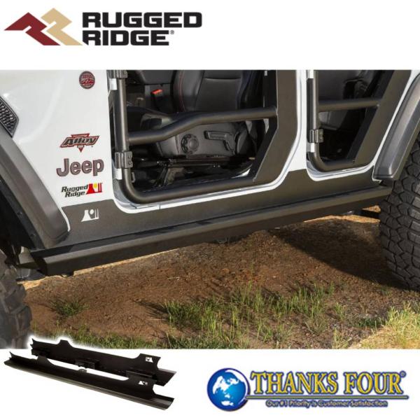 [Rugged Ridge] XHD サイドロックスライダー / サイドステップ 4ドア用 JEEP...