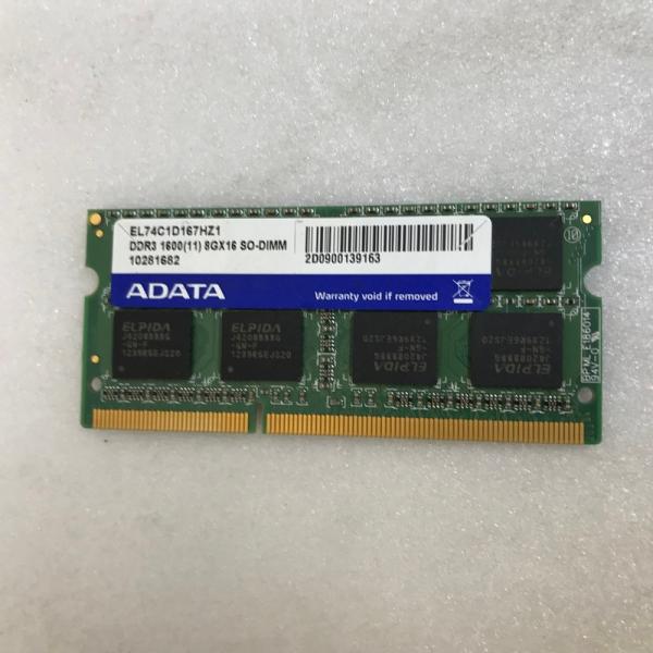 ADATA PC3-12800S 8GB DDR3-1600 8GB DDR3ノートパソコン用メモリ...