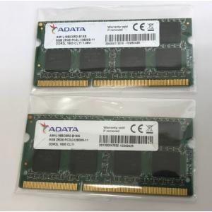 ADATA 2Rx8 PC3L-12800S 8GB 2枚 16GB DDR3L ノートPC用 メモリ 204ピン DDR3L-1600 8GB 2枚セット DDR3L LAPTOP RAM｜サンクスジェピ