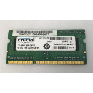 CRUCIAL PC3-12800S 4GB DDR3-1600 4GB DDR3 ノートパソコン用...