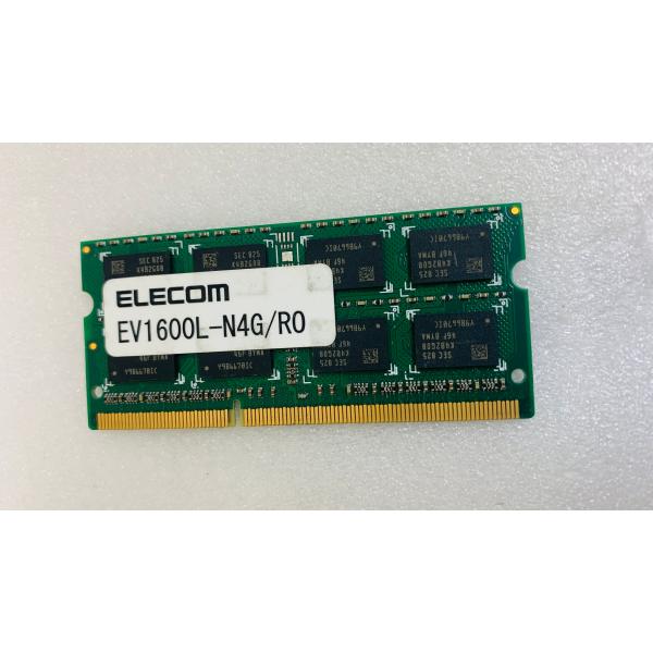 ELECOM PC3L-12800S 4GB DDR3L-1600 4GB DDR3L 204ピン ...