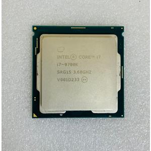 CPU インテル Core i7-9700K 3.60GHz SRG15 LGA1151 Intel Core i7 9700K CORE i7 第9世代 プロセッサー 中古 i7-9th gen processor