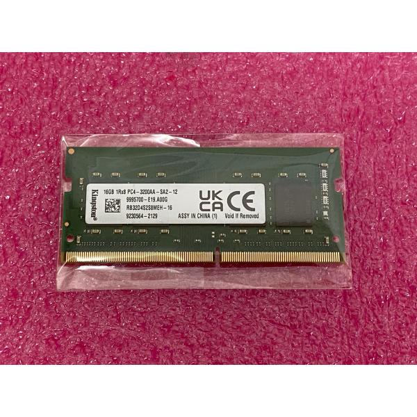 KINGSTON 1RX8 PC4-3200-SA2-12 16GB DDR4 ノート用メモリ 26...