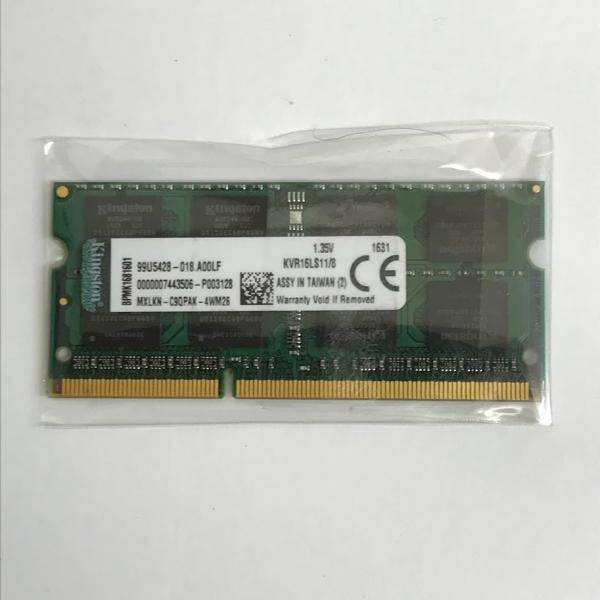 KINGSTON KVR16LS11/8 DDR3L-12800S 8GB DDR3L ノートPC用...