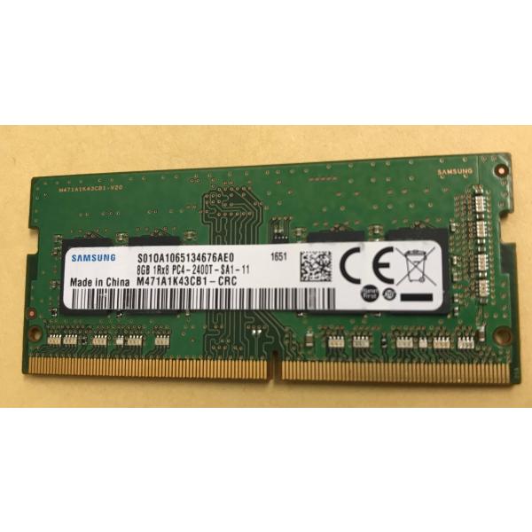 SAMSUNG PC4-2400T 8GB DDR4 ノートパソコン用メモリ 260ピン ECC無し...