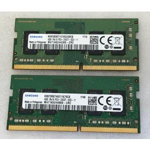 PC4-2400T 8GB SAMSUNG 1Rx16 PC4-2400T-SC0-11 4GB 2枚 8GB DDR4 ノート用メモリ PC4-19200 4GB 2枚 8GB 260ピン DDR4 LAPTOP RAM