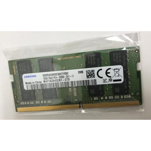 SAMSUNG PC4-2666V 16GB 1枚 DDR4 ノートパソコン用メモリ PC4-213...