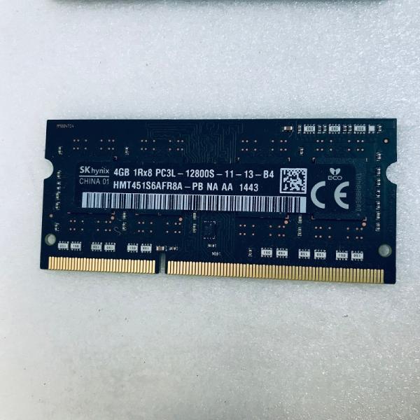SK HYNIX 1RX8 PC3L-12800S 4GB DDR3L ノートパソコン用メモリ DD...