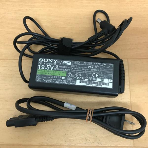 SONY ACアダプター 19.5V=3.3A 100-240V VGP-AC19V48 ソニーノー...