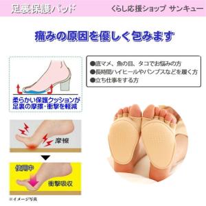 足裏保護パッド 5本指 中足骨パッド 種子骨保...の詳細画像3