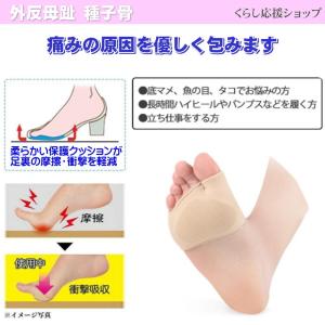 足裏保護パッド 中足骨パッド 種子骨保護 痛み...の詳細画像3