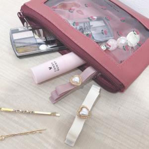 Retro Girly 窓付きポーチ