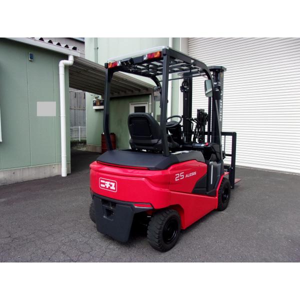 令和4年製低稼働、特選バッテリーカウンターフォークリフト2.5トン 三菱ロジスネクスト ニチユ