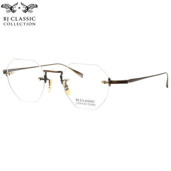 BJクラシックコレクション メガネ PREM-206 NT 3 46 BJ CLASSIC COLL...