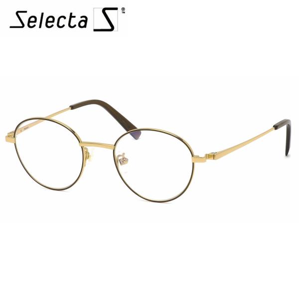 selecta セレクタ メガネ 87-0002 2 48サイズ ボストン クラシック ヴィンテージ...