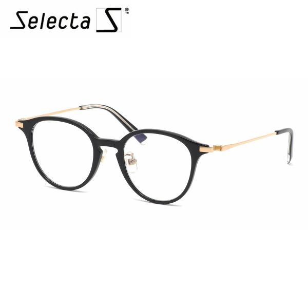 selecta セレクタ メガネ 87-0008 1 47サイズ ボストン クラシック ヴィンテージ...