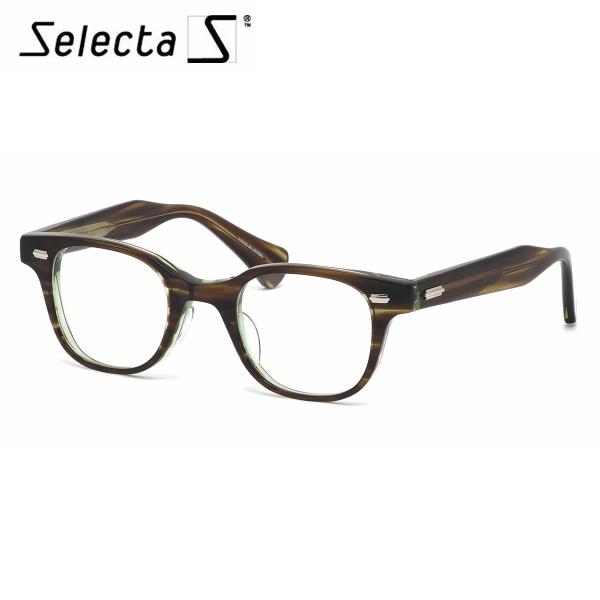 selecta セレクタ メガネ 87-5002 2 46サイズ ウェリントン クラシック ヴィンテ...