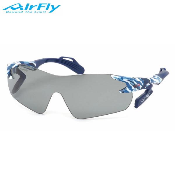 エアフライ AirFly サングラス AF-301 C-4P 127サイズ 1枚レンズ 偏光レンズ ...