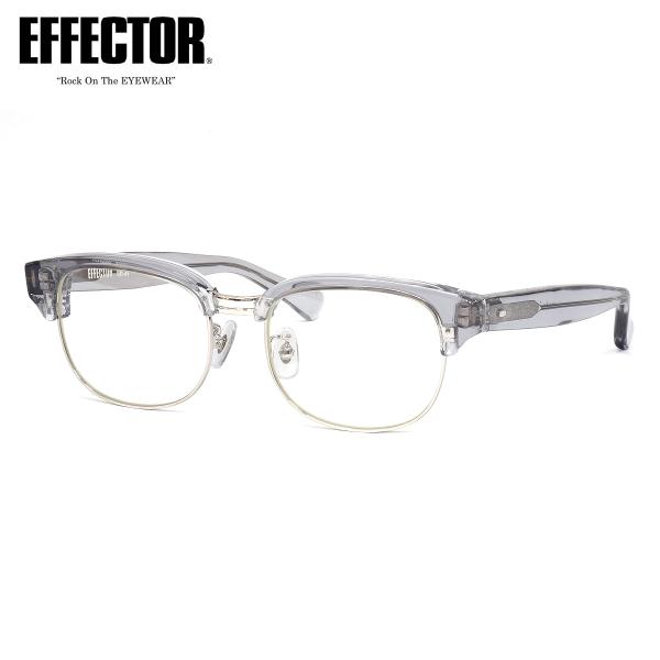 エフェクター メガネ 紫外線カットレンズ付き DELAY2 CLGY 50 EFFECTOR ディレ...