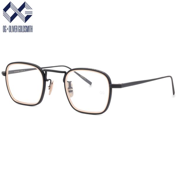オージー・バイ・オリバー・ゴールドスミス メガネ DOOR X-3 M.BLACK 46 OG×OL...