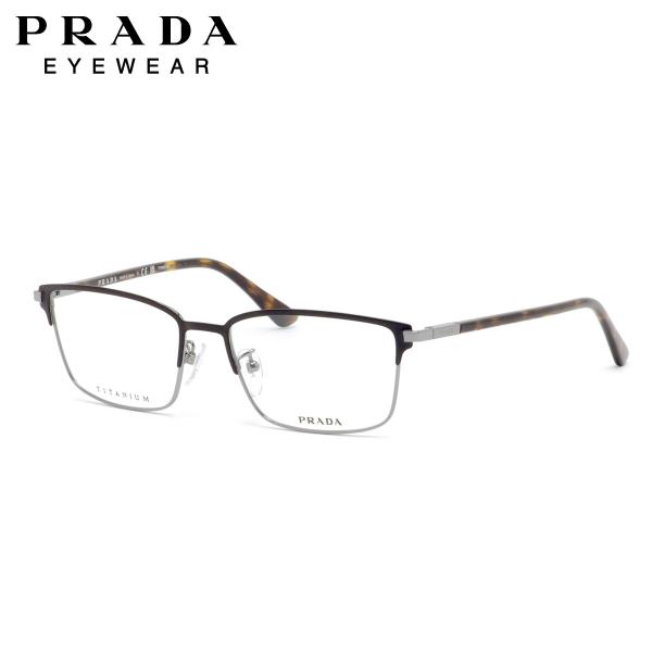 プラダ PR60YVD 02Q1O1 55サイズ メガネ PRADA made in Japan 日...