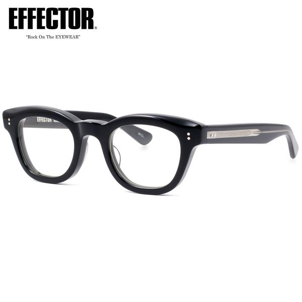 エフェクター メガネメガネ 紫外線カットレンズ付き RASCH BKCL 48 EFFECTOR ラ...
