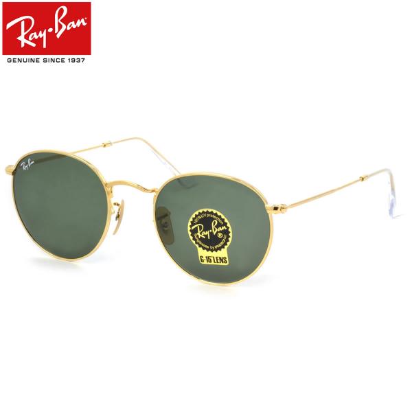 Ray-Ban レイバン サングラス RB3447 001 50サイズ ROUND METAL ラウ...