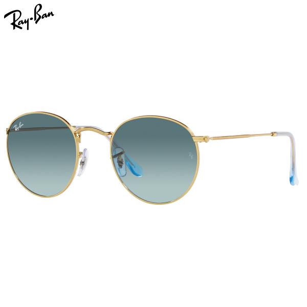 レイバン サングラス RB3447 001/3M 53 Ray-Ban ROUND METAL GR...
