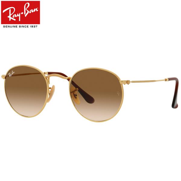 レイバン サングラス RB3447 001/51 50 Ray-Ban ROUND METAL GR...