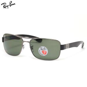 Ray-Ban レイバン RB3498 偏光 スクエア サングラス Ray-Ban（レイバン） 偏光 サングラス RB3498 029/T5 61サイズ 64