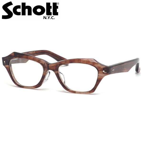 SCHOTT ショット メガネ VANDERBILT 2 47サイズ VANDERBILT 日本製 ...