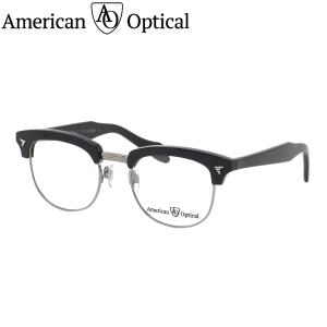 アメリカンオプティカル Sirmont C1 51 メガネ American Optical AO サーモント ブロー 復刻 黒 メンズ レディース｜thats-net