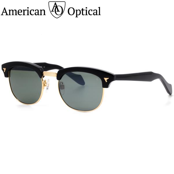 アメリカンオプティカル サングラス Sirmont BLACKGold/GN 51 American...