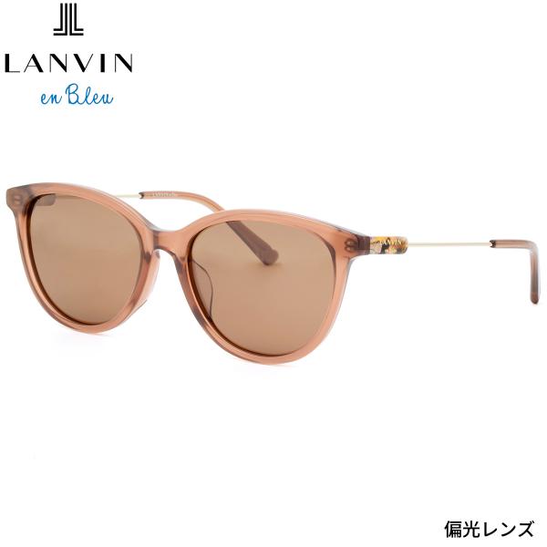 ランバンオンブルー サングラス SLB035J 099P 53 LANVIN en Bleu