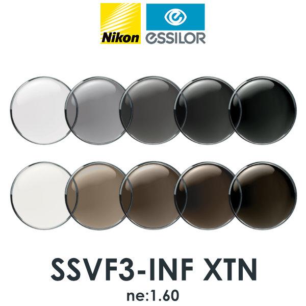 ニコン ビューフィット3-インフィニット 1.60内面非球面 可視光調光レンズ カーブ付き対応 SS...