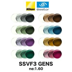 ニコン（Nikon） ライト3-BAS 1.60内面非球面 調光レンズ NL3-BAS