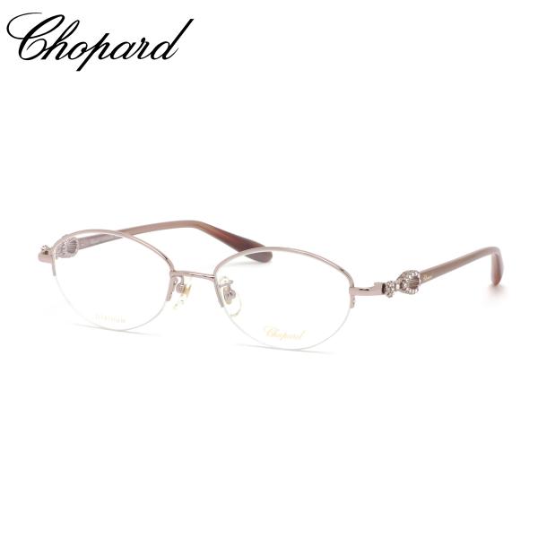 ショパール メガネ VCHL80J 0SBN 51 Chopard ハーフリム 日本製 made i...