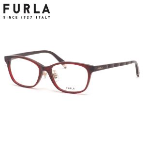 FURLA（フルラ） メガネフレーム ブランド ボルドー 眼鏡 VFU-527J