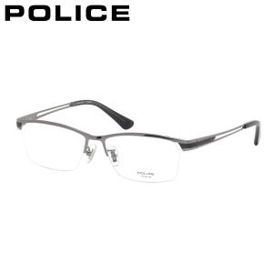 POLICE ポリス メガネフレーム ブランド V1905J-03KJ ブラック×クリア