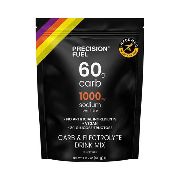 PF&amp;H（プレシジョン） カーボ＆電解質ドリンクミックス 1袋 510g 粉末 炭水化物 ナトリウム...