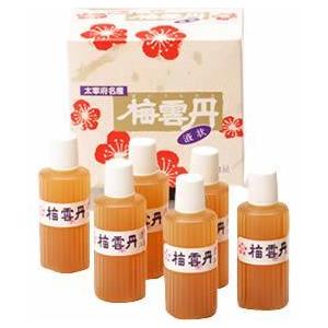 梅雲丹 液状エキス(43ml×6本入り)