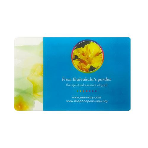 ホ・オポノポノ Ceeportダブルイエローハイビスカスカード