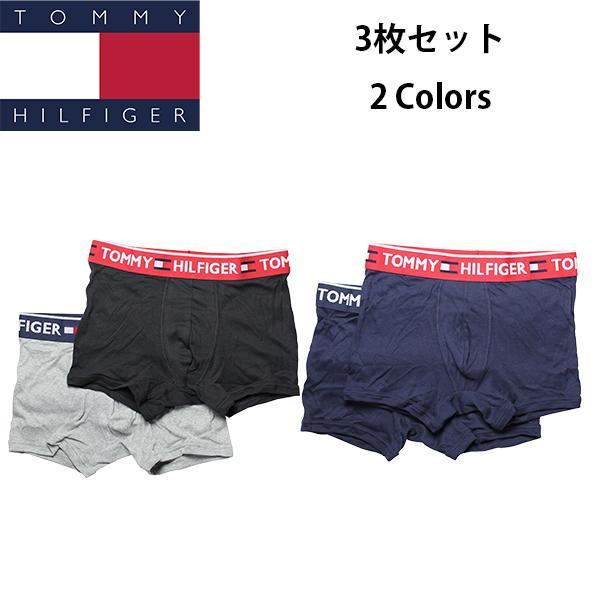 トミーヒルフィガー ボクサーブリーフ 2枚セット メンズ 下着 マルチカラー グレー ネイビー TO...
