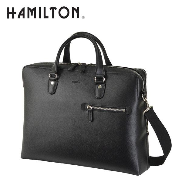 HAMILTON ハミルトン 角シボシリーズ 2way・3wayバッグ  ブラック   ビジネス 就...