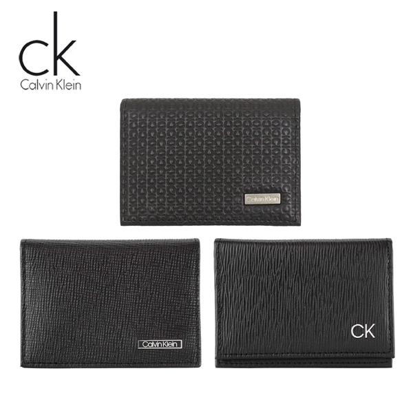 カルバンクライン  名刺入れ Calvin Klein カードケース コンパクト ブラック 31CK...