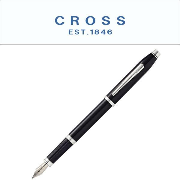 CROSS クロス CENTURY2 センチュリー2 ニューフィニッシュ 万年筆 ブラックラッカー ...
