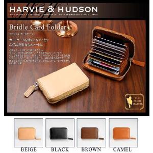 Harvie＆Hudson ハービー＆ハドソン H＆H メンズ カードケース HA-1006