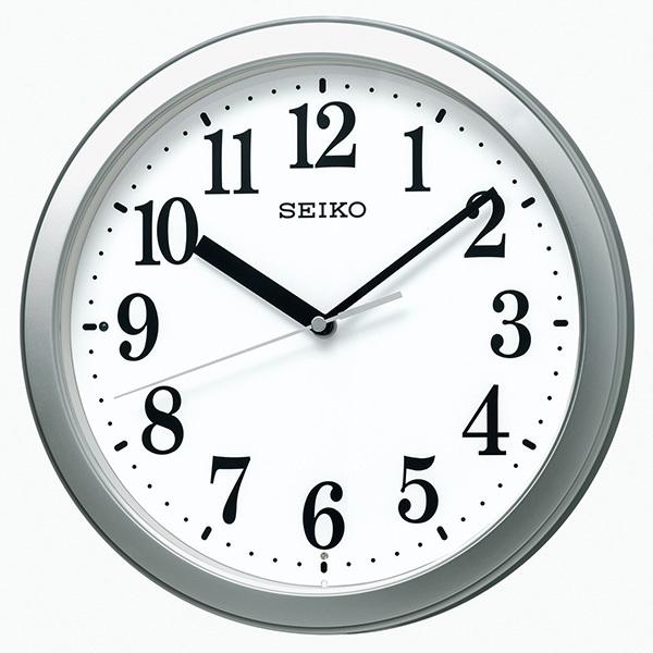 SEIKO セイコークロック   ホワイト  掛時計 電波クロック KX256S